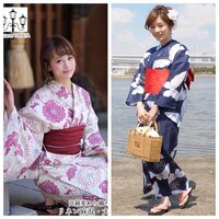 男性の方に質問します 決められなくて迷っています どちらの浴衣を彼女 Yahoo 知恵袋