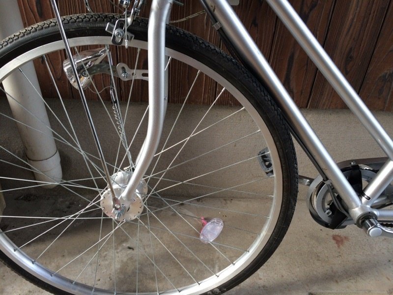 自転車の泥除けの交換修理って出来ますか？ - 出来ます。m(._ 