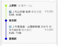 上野から豊橋 上野から豊橋に行こうと思うのですが 上野駅から東京駅までいっ Yahoo 知恵袋