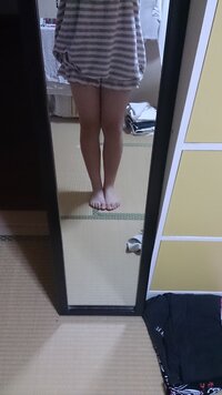 足が太いです この足の太さで短いパンツやスカートを履くのは見苦 Yahoo 知恵袋
