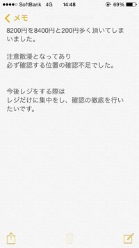 仕事で金銭ミスをしてしまいました 明日 店長に報告をし館に報告書を出さないとい Yahoo 知恵袋