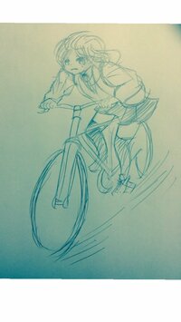 自転車を描きたいんですが 上手く描けるコツを教えてください 並木橋通 Yahoo 知恵袋