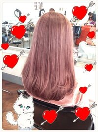 ピンク系ヘアカラーのキープについて画像のようなカラーを長持ちさせるた Yahoo 知恵袋