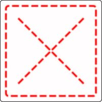 ミシンで四角にバッテンを簡単に精確に縫う方法教えてください エプロンやのぼりな Yahoo 知恵袋