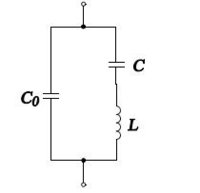 図の水晶振動子の等価回路において 35 Pf 0 14 Pf Yahoo 知恵袋