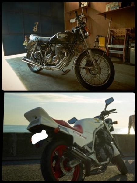 ホットロード、春山が乗ったバイクについて。 - CB400FとCBR400F