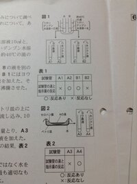 中学理科の問題です 教えて下さい Aにはデンプンと水 Bにはデン Yahoo 知恵袋