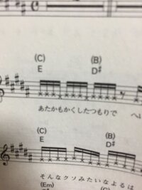 ピアノ楽譜について このように 音符が 米印 のようになっているの Yahoo 知恵袋