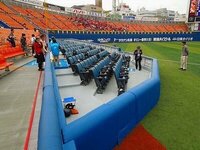 横浜スタジアムの3塁側エキサイティングシートで試合が見たいんですが