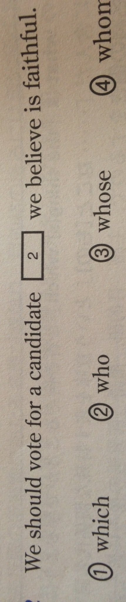 この問題でなぜwhomを入れてはいけないのでしょうか この問題集にwh Yahoo 知恵袋