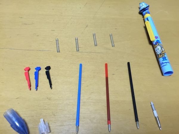 ディズニー多機能ボールペンが壊れてしまいました（泣）これを直したい