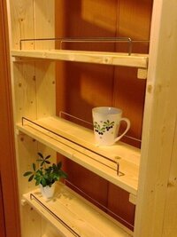 Diy 棚に取り付ける落下防止用の柵について 今度自作の棚を作りたいと思っていま 教えて 住まいの先生 Yahoo 不動産