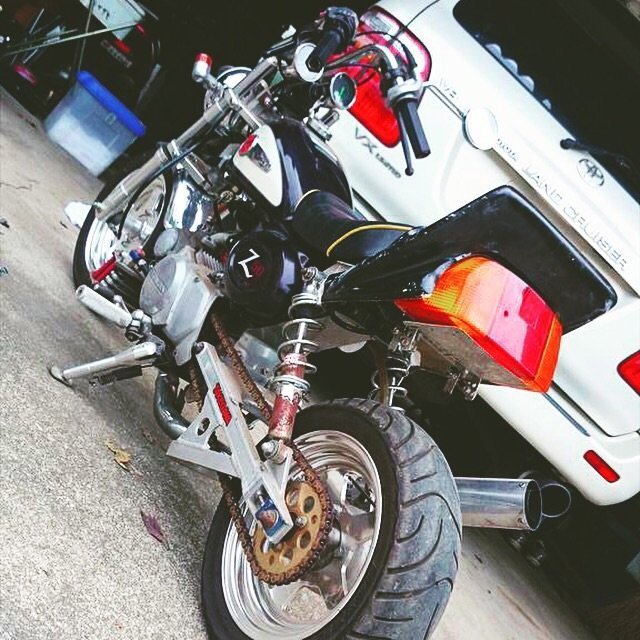 モンキーCBX風テールレンズにしてみた！（ホンダ モンキー Z50J