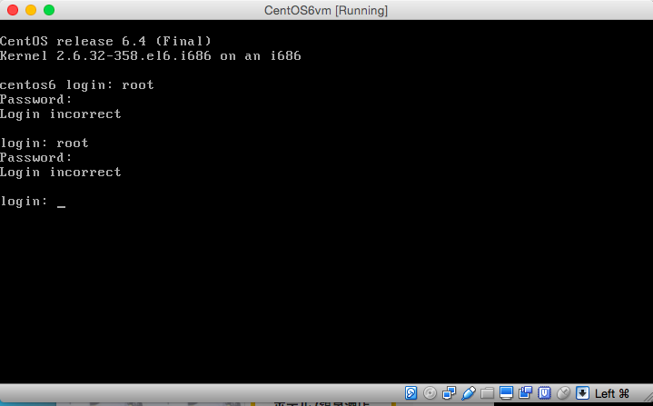 Centos６virtualboxでログインできない Centos６ Yahoo 知恵袋