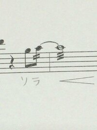 木琴 楽譜
写真の楽譜に斜線のような記号(トレモロ？)が入っていますが、2本と3本で違いはあるのでしょうか？
ご存知の方よろしくお願いします。 