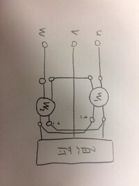 三相電力についての質問です
図の時の三相の無効電力の解答と出し方を教えて下さい。
w1とw2は電力計の指示値です。
情報が欠落してたらまた補足いたしますm(_ _)m
考えてもわからないので 分かる方お願いします。(ヒントなのでも構いませんのでお願いします)