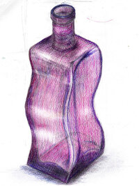 色鉛筆でガラスのような感じを出すにはどのように描けばいいのでしょうか Yahoo 知恵袋