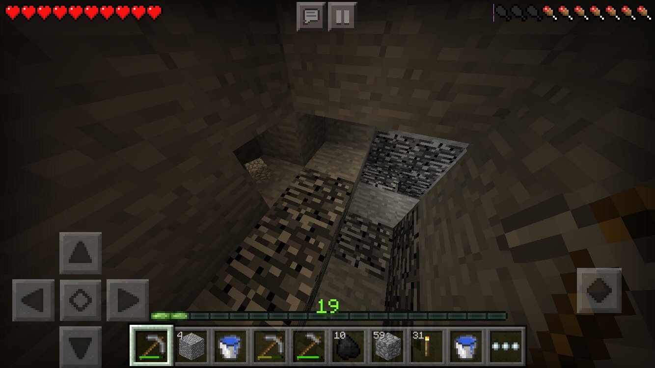 マインクラフトで掘れないところがありますどうすれば掘れますか または 掘れ Yahoo 知恵袋