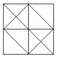 この中に三角形は正確に何個あるのでしょうか 24個です パソコンに Yahoo 知恵袋
