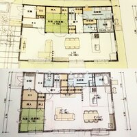 間取り診断お願いします 上と下どちらも一階の間取り図ですがどちらにするか迷ってい 教えて 住まいの先生 Yahoo 不動産