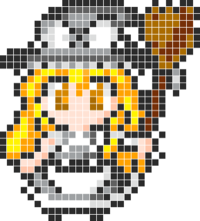 マイクラで本格的なドット絵を作りたいのですが 設計図を作る事 Yahoo 知恵袋