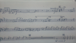 吹奏楽のディープパープルメドレーのバリトンサックスのソロです Yahoo 知恵袋