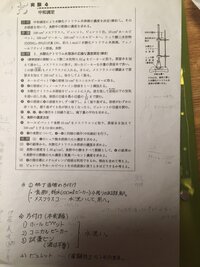 この画像のプリントの中和滴定の考察がわかりません考察の 1 2 Yahoo 知恵袋