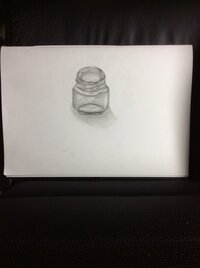 デッサンの評価お願いします 今回はガラス瓶です 自分はガラス系の透けた物をあま Yahoo 知恵袋