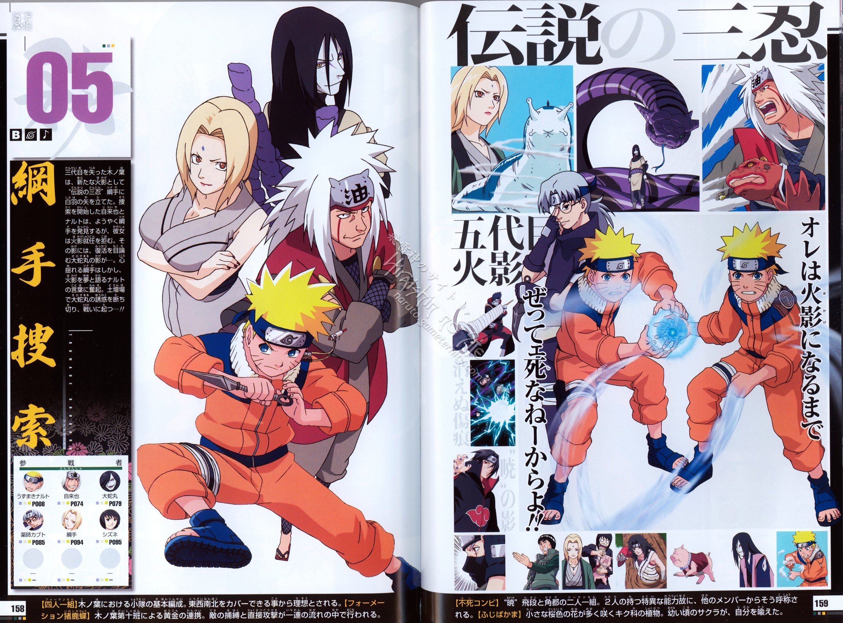 NARUTO次の伝説の三忍は誰になると思いますか？自来也、大蛇丸、綱