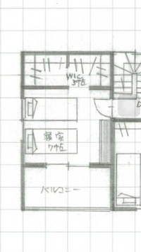 ウォークインクローゼットの間取り現在家を建築するため間取りの打ち合わせを行ってい 教えて 住まいの先生 Yahoo 不動産