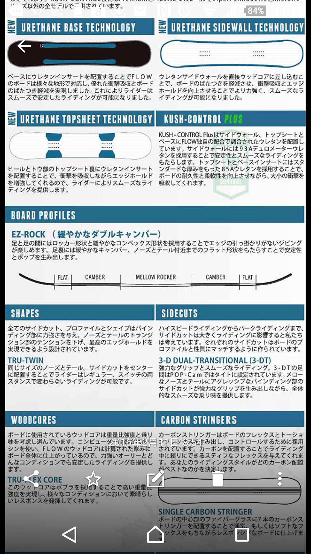 FLOWのEZ-ROCK（ダブルキャンバー）採用板はどんな感じですか