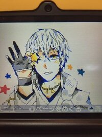 イラストの改善点を教えてください うごくメモ帳で 刀剣乱舞 の鶴丸国永を Yahoo 知恵袋