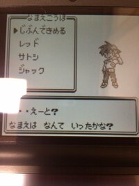 ポケモンの主人公名どうやって決めてますか 本名 なにかのキャラ デ Yahoo 知恵袋