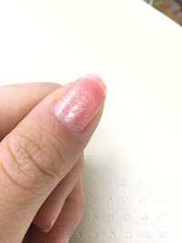 ネイル 中学生なんですけど この色はハデですかね ラメ入りのレッド Yahoo 知恵袋