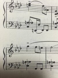 楽譜の読み方について ピアノ 近現代です この一拍目は ドララ Yahoo 知恵袋