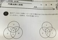 円魔法陣中学一年生の数学の教科書に出てきた問題です 解き方 説明 法則など詳し Yahoo 知恵袋