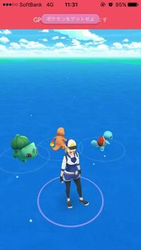 ポケモンgoで 急に自分の周りに竜巻が発生して 雷やら 煙 花び Yahoo 知恵袋