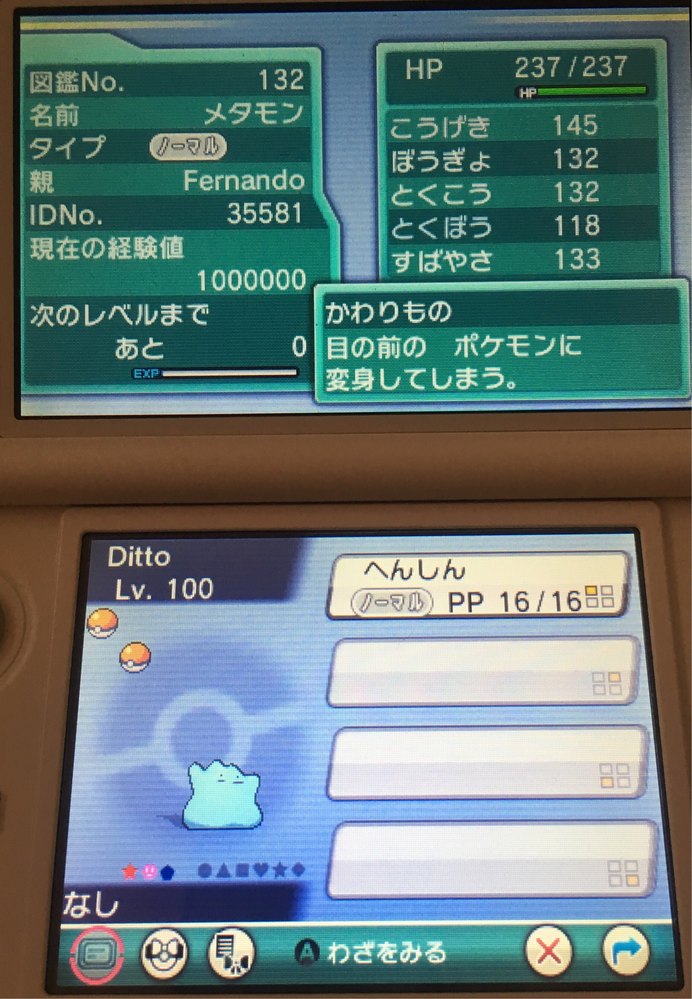 このメタモンは外国産メタモンでしょうか 国際孵化をしてみようと思 Yahoo 知恵袋