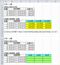 Excelで 2つの日にちの間の期間を1か月未満も1か月とカ Yahoo 知恵袋