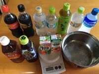 自由研究で飲料水の中にどのくらい砂糖が含まれているか と 言う自由研究 Yahoo 知恵袋