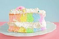 アメリカのようなカラフルなケーキを作ろうと思ってるのですが あの生地はスポンジ Yahoo 知恵袋