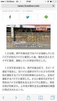 この事故の考察をしたいので現場の画像あればよろしく提供願います警察に Yahoo 知恵袋