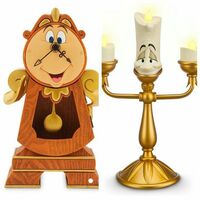 美女と野獣のルミエールライトとコグスワース時計について質問させてくだ Yahoo 知恵袋