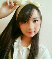 どうですか ニコ プチの黒坂莉那ちゃんを自分なりに更に可愛くしました Yahoo 知恵袋