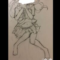 絵の添削お願いします 海に沈む女の子切ない感じで描きたいのですが 身体の Yahoo 知恵袋