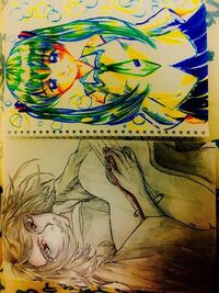 どっちに驚いてるかわからない絵