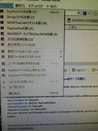 スカイリムseでmodのxmlファイルを日本語化したいのでtranslatorを入れたのはい Yahoo 知恵袋