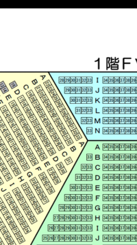 仙台サンプラザホールの一階lゾーンl C列19番なのですが座席図を見 Yahoo 知恵袋