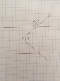 中学受験の平行線と角度の問題です 塾で配布された問題集にあったものですが どう Yahoo 知恵袋