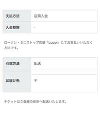 ローチケのチケット発送後の住所変更について あるアーティストのチケットをロー Yahoo 知恵袋